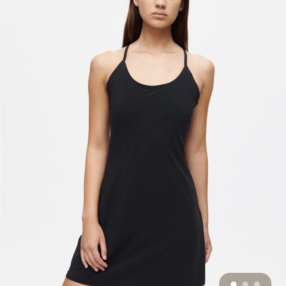 Outdoor Voices Black Strappy Top